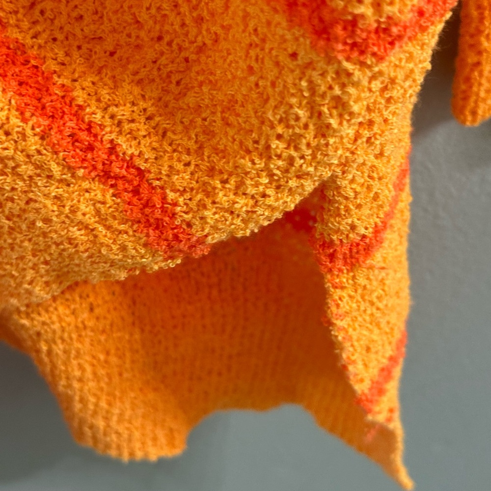 Davi And Dani Color Block Stripe Lightweight Swea… - image 5